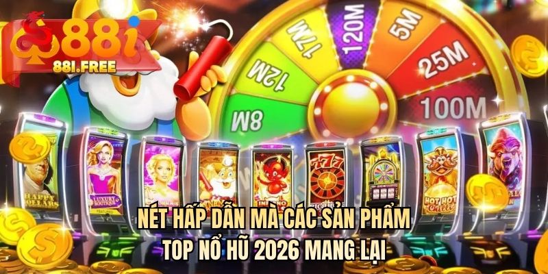 Nét hấp dẫn mà các sản phẩm TOP nổ hũ 2026 mang lại